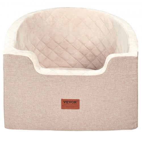 Dog Car Seat Waterproof Dog Booster Seat for Car with A Storage Pocket