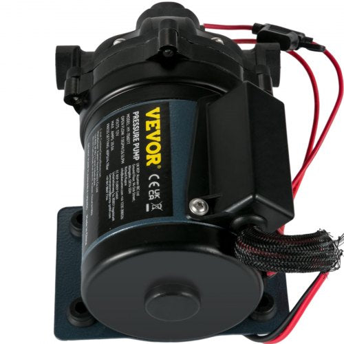 Washdown Pump 12V DC 7 GPM 60 PSI Max 10 FT Lift Self Priming Water