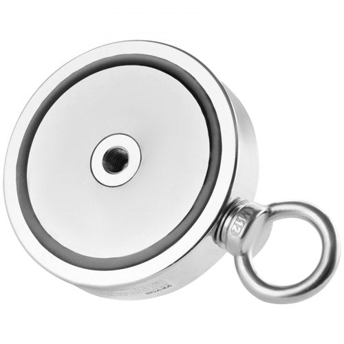 Magnet Fishing Kit 2000 LBS907 Kg DoubleSided Pulling Force Strong Magnet