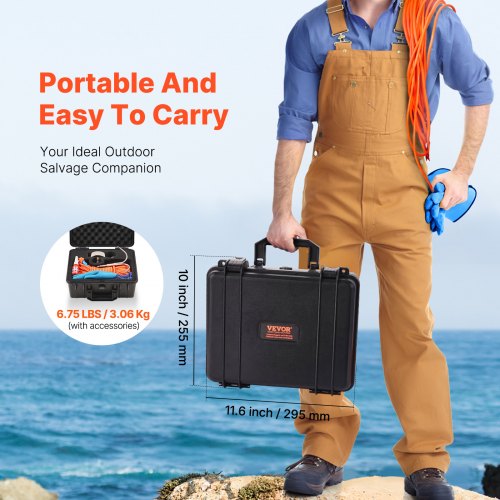 Magnet Fishing Kit 1400 LBS635 Kg DoubleSided Pulling Force Magnet