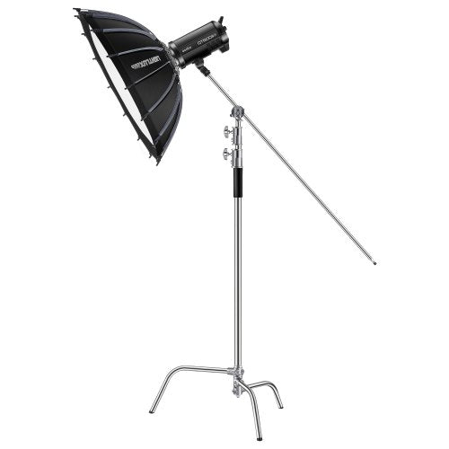 C Stand Max Height 1083 ft330 cm Stainless Steel Heavy Duty Photography