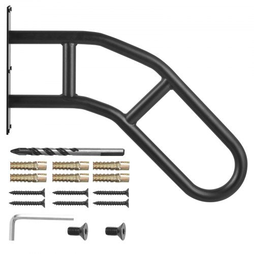 Handrails for Outdoor Steps 32 Length Wall Mount Safety Railings for 13