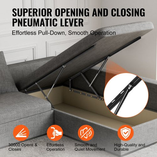 Bed Lift 59x79 in Compatible Extralarge Size 309 lbs Load Bearing DIY