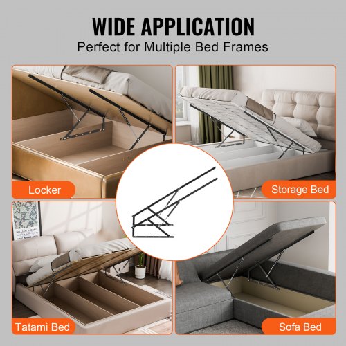 Bed Lift 59x79 in Compatible Extralarge Size 309 lbs Load Bearing DIY