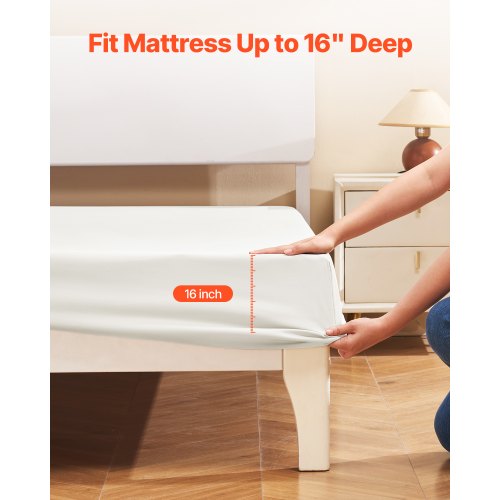 4Piece Bed Sheet Set – Queen Size 100 Brushed Microfiber Bedding Set with 2