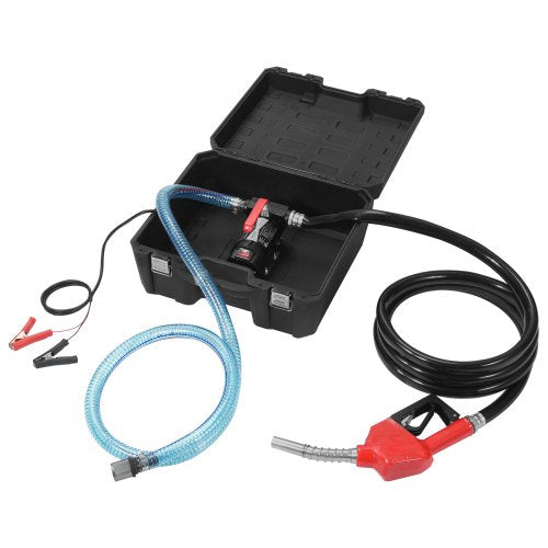 Fuel Transfer Pump 12V DC 10 GPM 14 HP Portable Electric Diesel Transfer