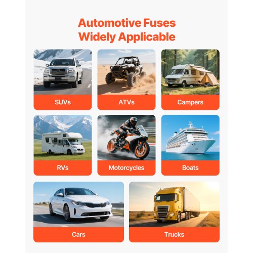 Fuse Tap 24 Packs 4 Types 12V Car AddaCircuit Fuse Tap Adapter Standard