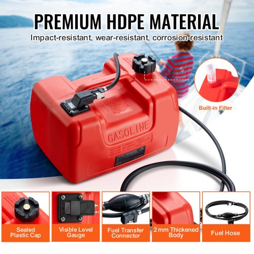 Boat Fuel Tank 317Gallon12L Marine Outboard Transfer Tank Transfer