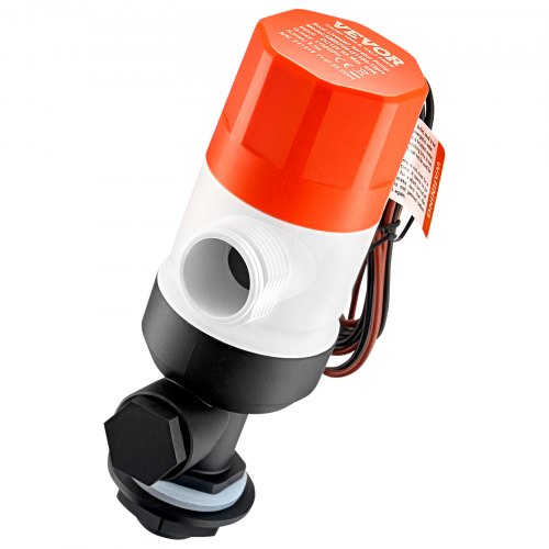 Livewell Pump for Boat 12V 1100 GPH Straight Livewell Aerator Pump with Dual