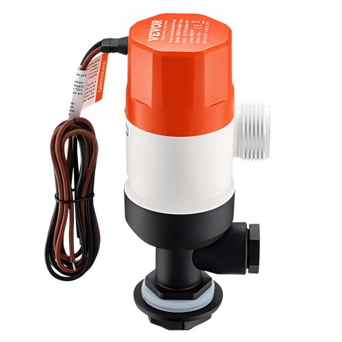Livewell Pump for Boat 12V 800 GPH Straight Livewell Aerator Pump with Dual