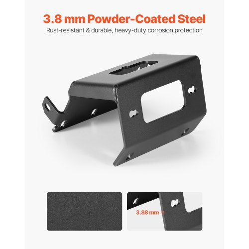 Winch Mount Winch Capacity of 20003600 lbs Trailer Hitch Winch Mount for Select
