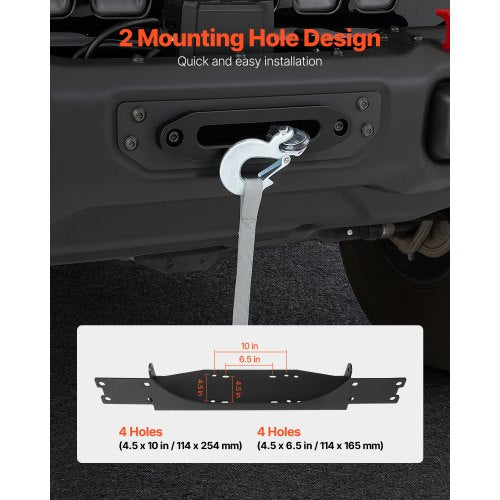 Winch Mount Winch Capacity of 12000 lbs 5443 kg Trailer Hitch Winch
