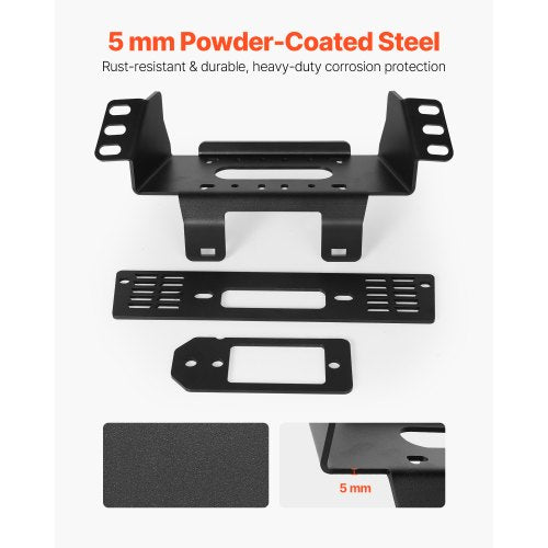 Winch Mount Winch Capacity of 9071633 kg Trailer Hitch Winch Mount for Select