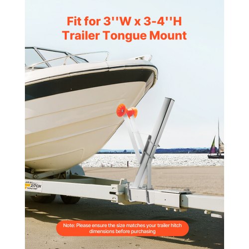 Boat Trailer Winch Stand 3 x 3 x 34inch Winch Posts Boat Winch Mount