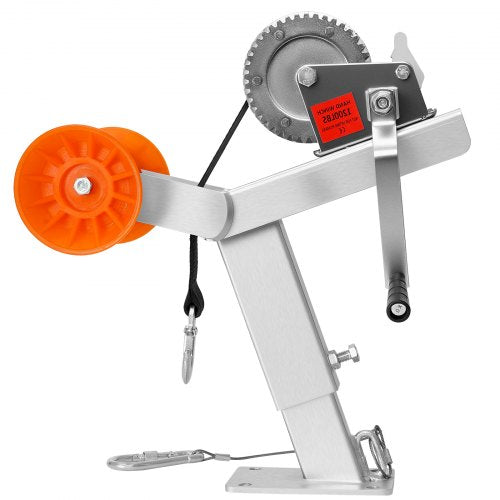Boat Trailer Winch Stand with Roller 1200 lbs Winch 2 in x 25 ft Winch