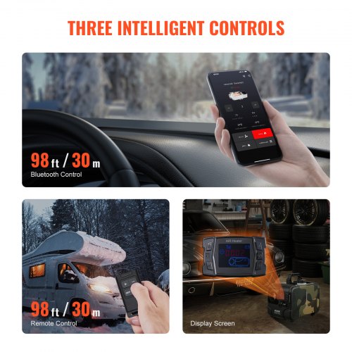 Diesel Air Heater Diesel Heater 8KW 12V24V Bluetooth APP Remote Control