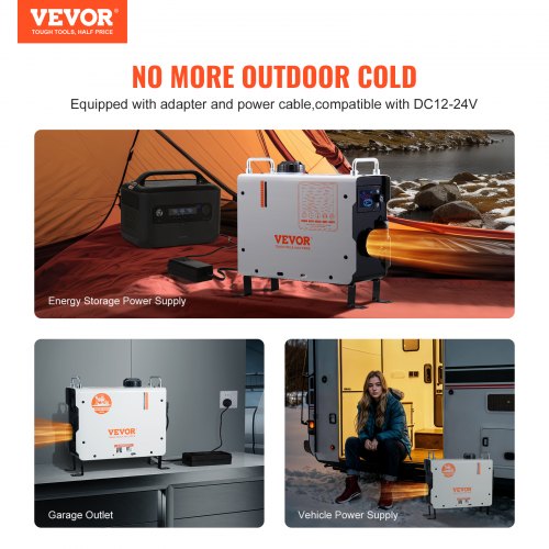 2KW Diesel Heater 12V24V All in One Diesel Air Heater with Bluetooth APP