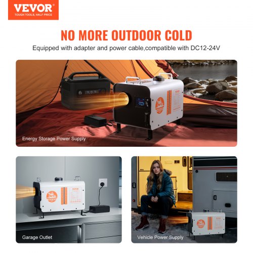8KW Diesel Heater 12V24V All in One Diesel Air Heater with Bluetooth APP