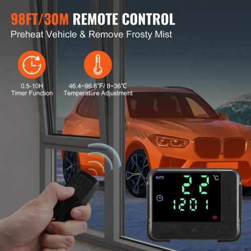 58KW Diesel Heater Diesel Air Heater All in One with Remote Control and LCD