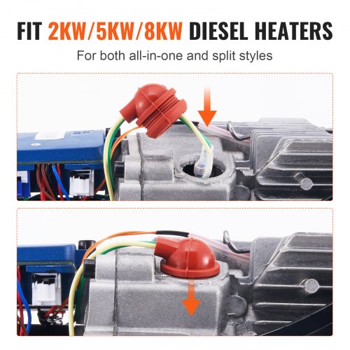 Diesel Heater Glow Plug Kit Ceramic Glow Plug Repair Kit Air Diesel