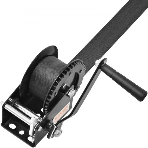 Hand Winch 1200 lbs Pulling Capacity Boat Trailer Winch Heavy Duty Rope
