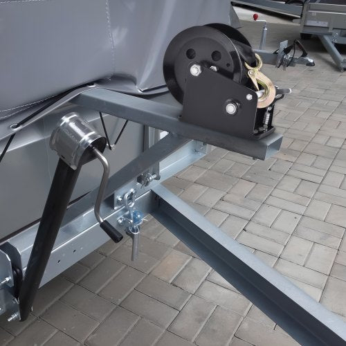 Hand Winch 1600 lbs Pulling Capacity Boat Trailer Winch Heavy Duty Rope