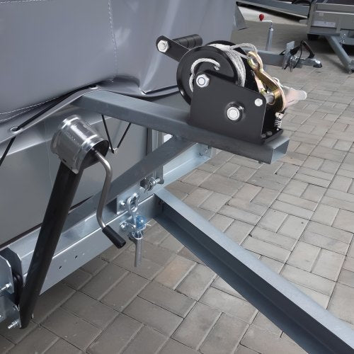 Hand Winch 800 lbs Pulling Capacity Boat Trailer Winch Heavy Duty Rope