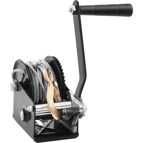 Hand Winch 800 lbs Pulling Capacity Boat Trailer Winch Heavy Duty Rope