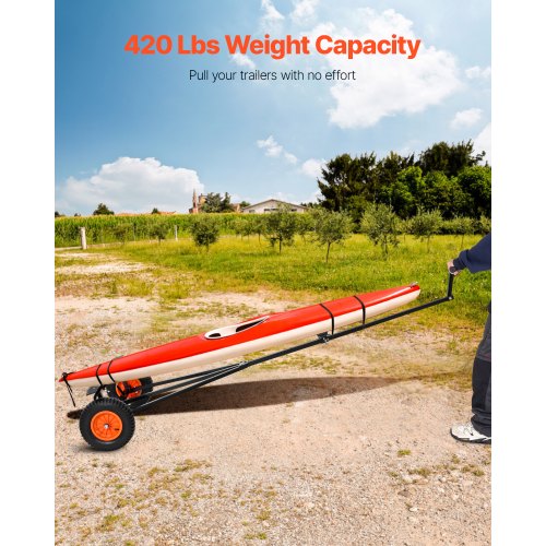 Boat Trailer Dolly 420lbs Load Capacity Carbon Steel Trailer Mover