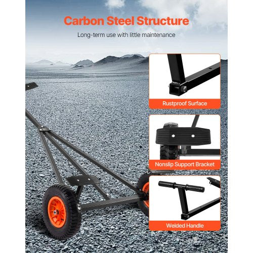 Boat Trailer Dolly 420lbs Load Capacity Carbon Steel Trailer Mover