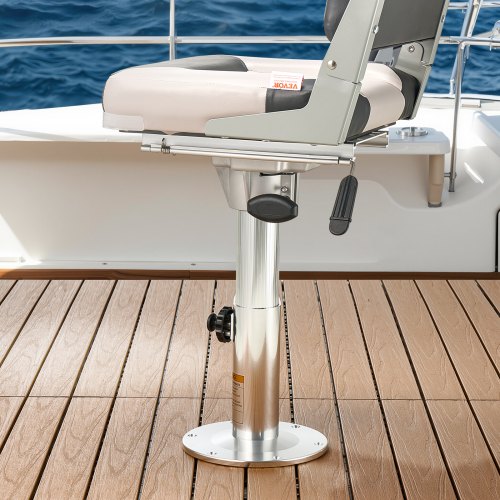 Boat Seat Pedestal Forward Backward Sliding Adjustment Aluminum Alloy