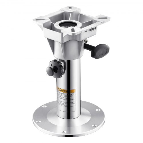 Boat Seat Pedestal Adjustable Height from 1276 to 18.7 Inches Aluminum