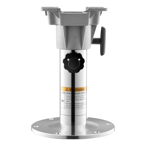 Boat Seat Pedestal Adjustable Height from 1276 to 18.7 Inches Aluminum