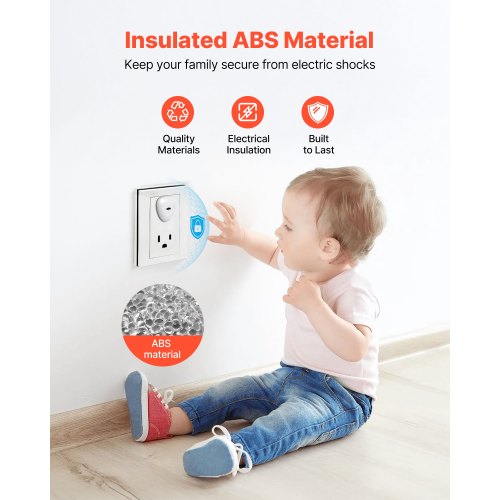 Outlet Covers 70 Pack Plug Covers for Electrical Outlets Secure Electric