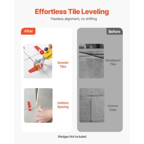 Tile Leveling System 18 Inch3 mm with 1pc Tile Plier 700 PCS DIY Tile