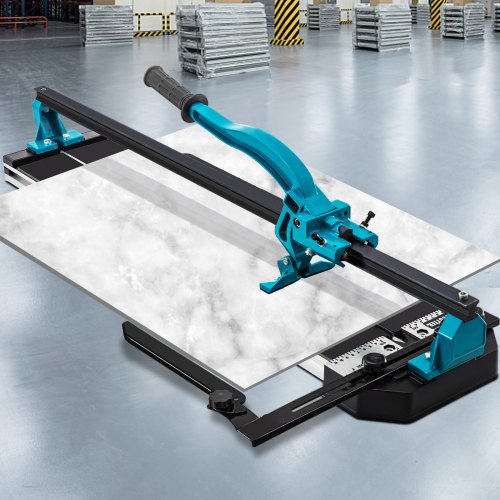 40 Inch Tile Cutter Single Rail Double Brackets Manual Tile Cutter 35 in Cap