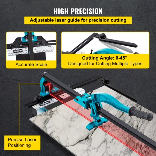 Manual Tile Cutter 24 inch Porcelain Ceramic Tile Cutter with Tungsten