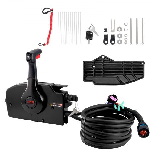 Boat Throttle Control 881170A13 SideMounted Outboard Remote Control Box