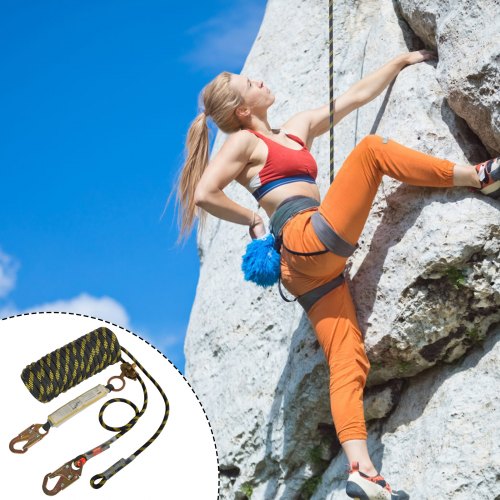 Vertical Lifeline Assembly 055 x 100 Fall Protection Rope with 30 KN
