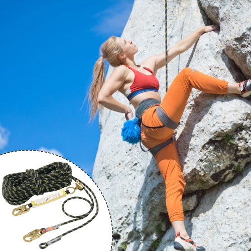 Vertical Lifeline 150ft 457m Outdoor Climbing Rope 30KN Breaking