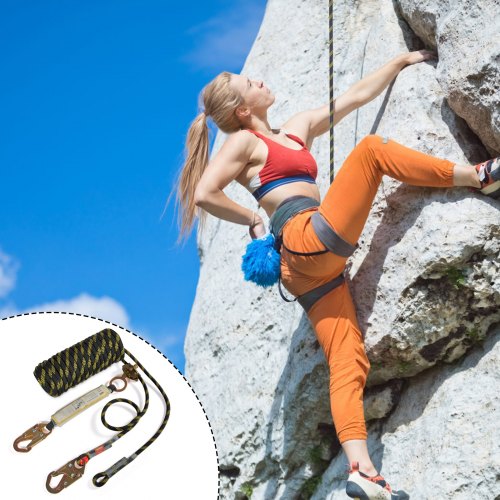 Vertical Lifeline Assembly 055 x 25 Fall Protection Rope with 30 KN