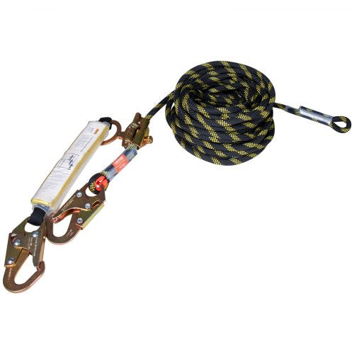 Vertical Lifeline Assembly 055 x 50 Fall Protection Rope with 30 KN
