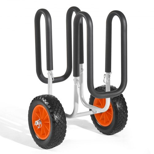 Kayak Cart 150 lbs Load Capacity Stand Up Paddle Board Trolley with 10inch