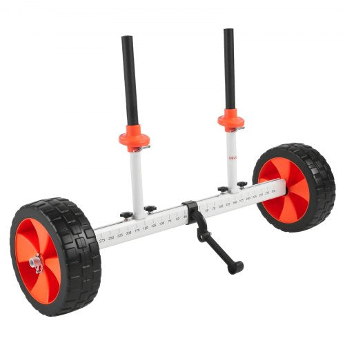 Kayak Cart 230 lbs Load Capacity Canoe Cart Dolly with 10inch Solid PU