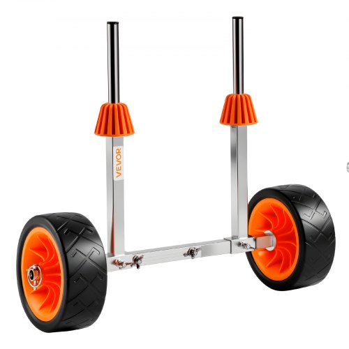 Kayak Cart 250 lbs Load Capacity Canoe Cart Dolly with 7.5inch Solid