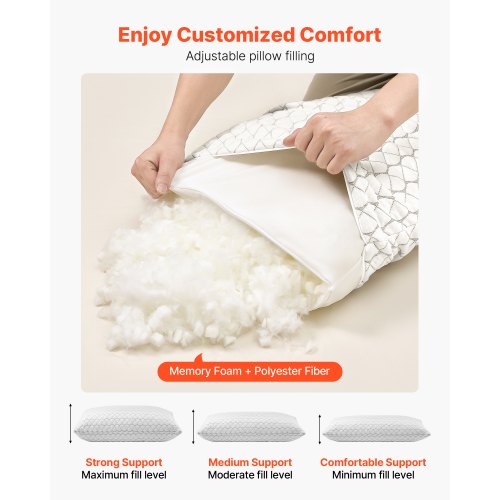 Bed Pillow for Sleeping King Size Luxury Quality Hotel Pillow with Memory