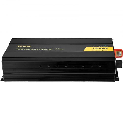 Pure Sine Wave Inverter 2500 Watt Power Inverter DC 12V to AC 120V Car