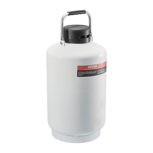 Liquid Nitrogen Tank 10 L Aluminum Alloy Liquid Nitrogen Container LN2