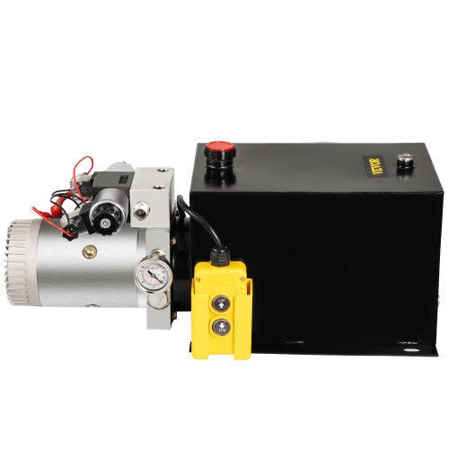 Hydraulic Power Unit 12 Volt Dump Trailer Hydraulic Pump Double Acting 12