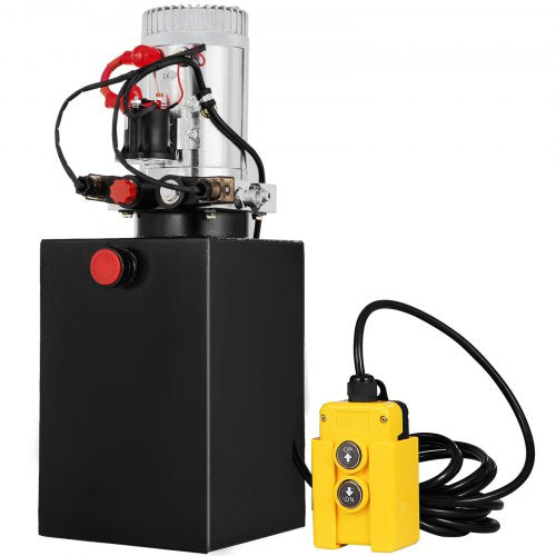Hydraulic Pump Double Acting Hydraulic Power Unit 12V DC Dump Trailer Pump